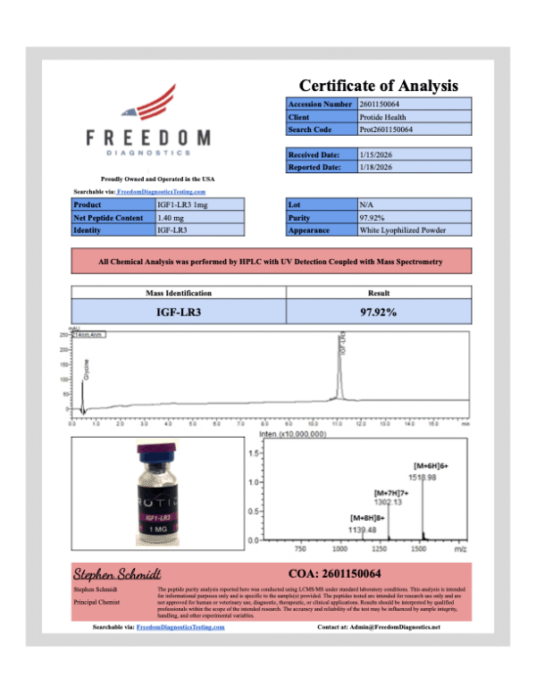 IGF-1 LR3 1mg