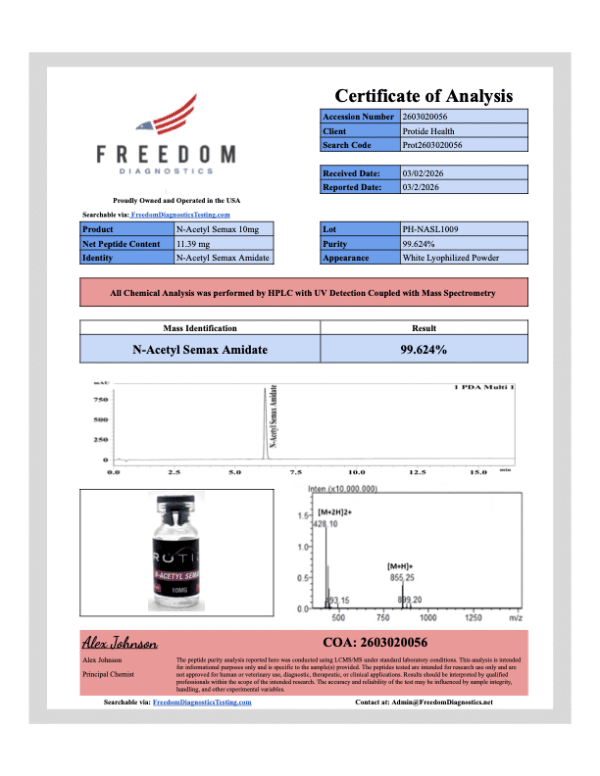 Semax-Amidate-COA-1.png Semax (N-Acetyl Amidate) 10mg